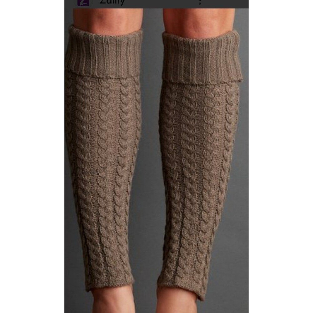 NEW In Package Lemon Leg Warmers in Clay